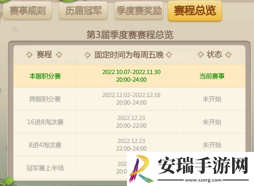 石器手游恐龙神奇宝贝积分赛月末结束