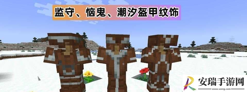 我的世界新版本盔甲纹饰