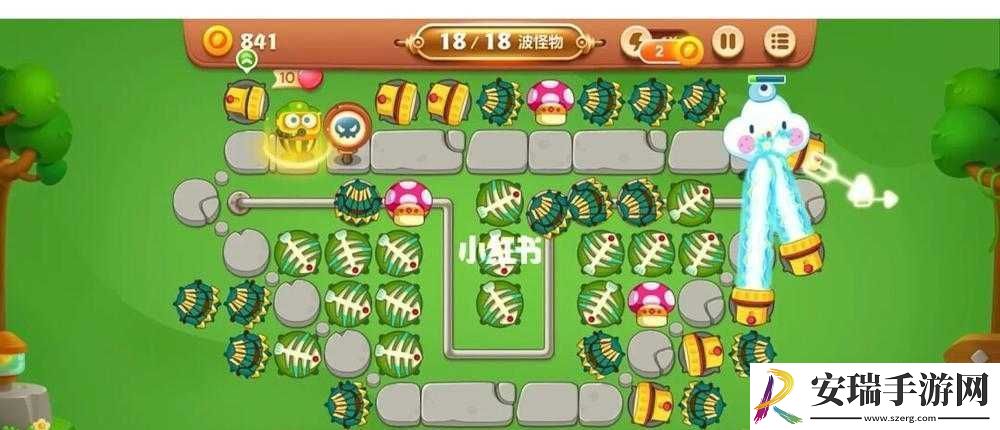 保卫萝卜3公园主题第20关攻略