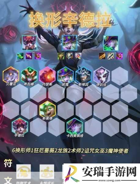 云顶之弈S12换形辛德拉阵容怎么玩