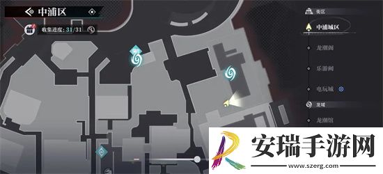 归龙潮中浦市区瞳术宝箱位置在哪里