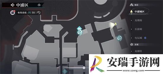 归龙潮中浦市区瞳术宝箱位置在哪里