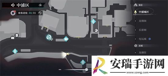 归龙潮中浦市区瞳术宝箱位置在哪里