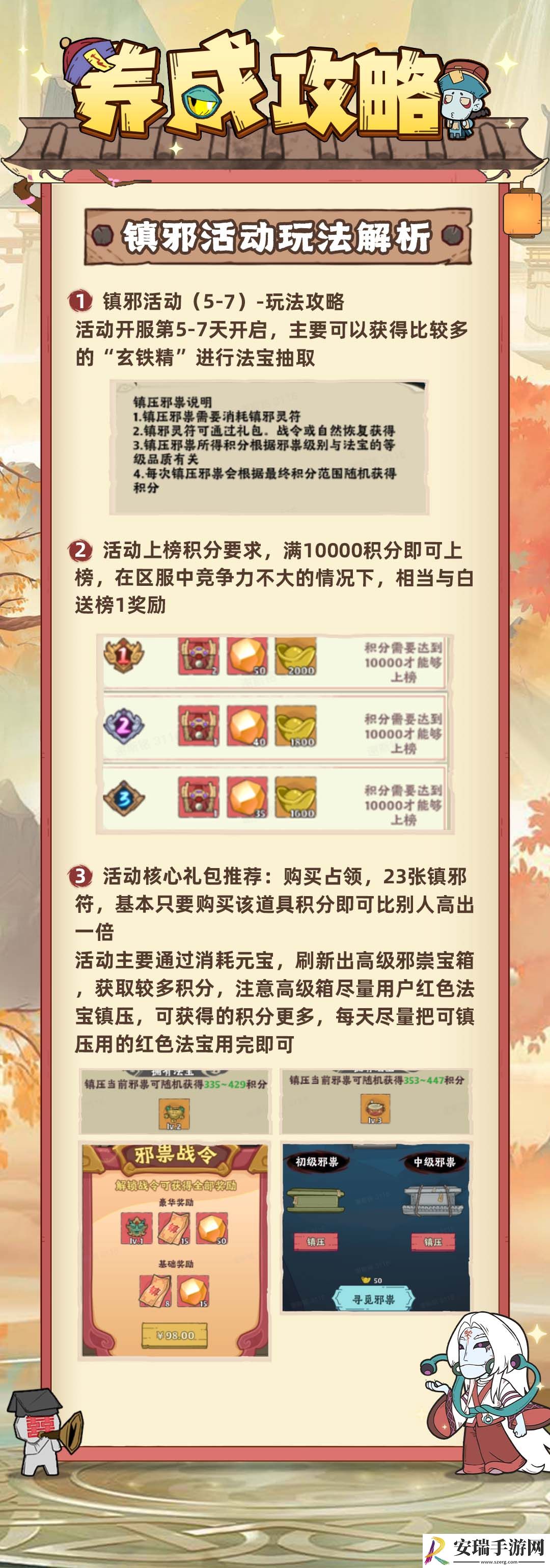 战盟大乱斗镇邪活动怎么玩