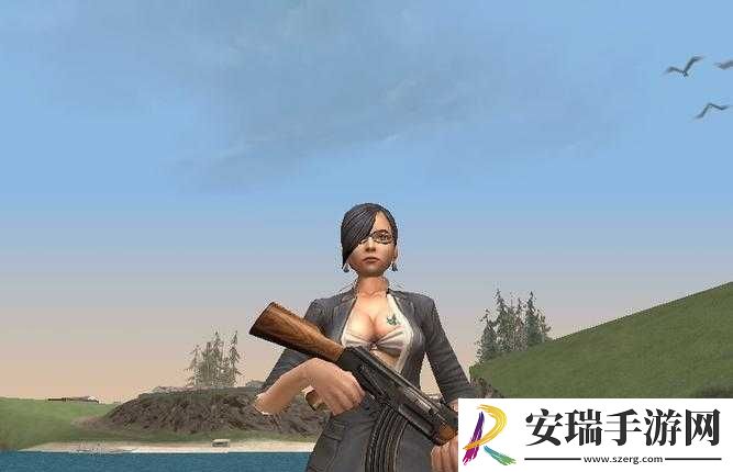 老外玩CSGO的妹子