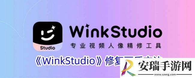 wink怎么修复画质