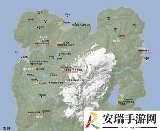 森林之子地图
