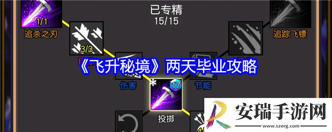 飞升秘境怎么两天毕业