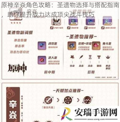 原神辛焱角色攻略