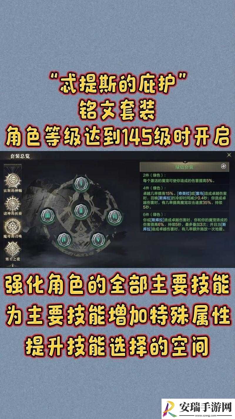 黑暗之潮契约游侠铭文最佳搭配黑暗之潮契约游侠铭文实用推荐