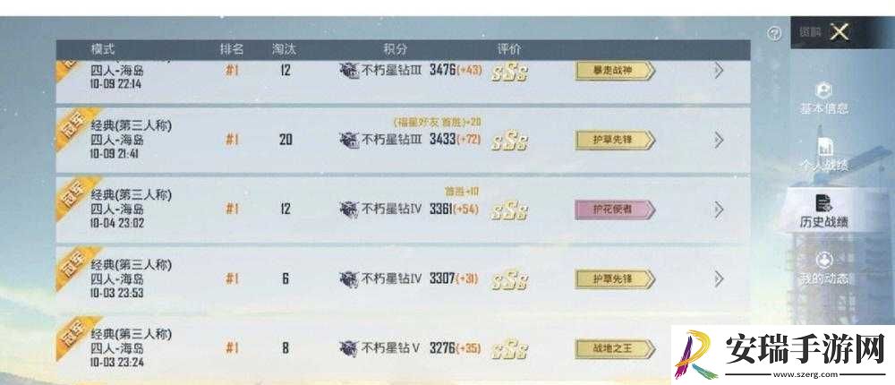 刺激战场老阿姨经验值获取