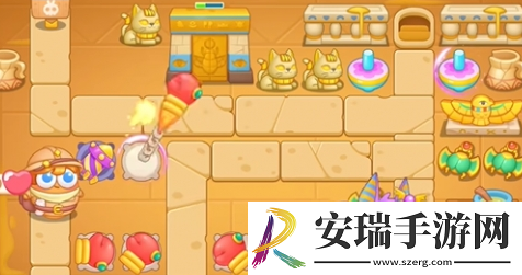 保卫萝卜4法老归来第58关怎么过