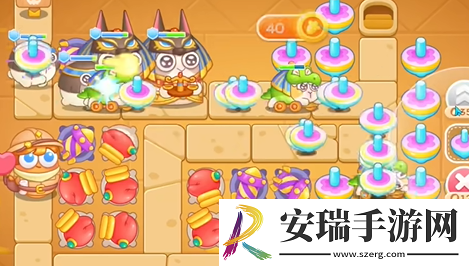 保卫萝卜4法老归来第58关怎么过