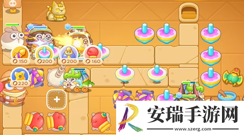 保卫萝卜4法老归来第58关怎么过