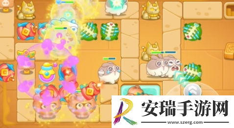 保卫萝卜4法老归来第67关怎么过关