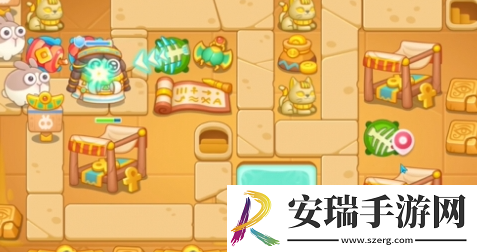 保卫萝卜4法老归来第67关怎么过关