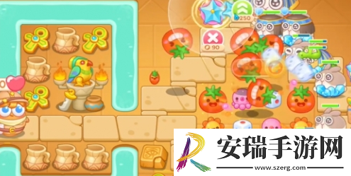 保卫萝卜4法老归来第70关怎么过