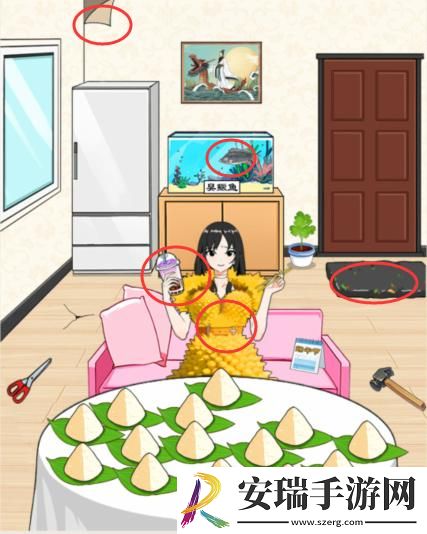 就我眼神好奇葩粽子帮女生吃完所有粽子怎么过