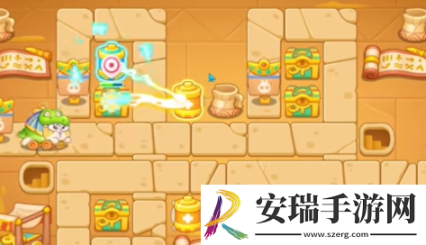 保卫萝卜4法老归来第61关怎么过