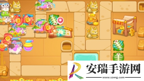 保卫萝卜4法老归来第67关怎么过关