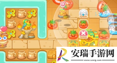保卫萝卜4法老归来第70关怎么过