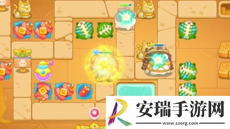 保卫萝卜4法老归来第67关怎么过关