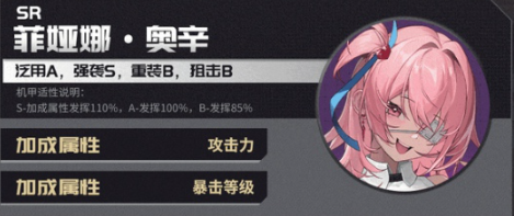 硬核机甲启示菲娅娜奥辛技能是什么