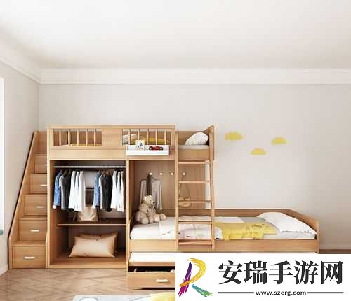 美式交错式上下床