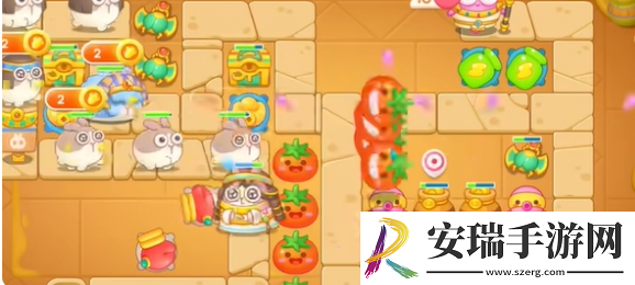 保卫萝卜4法老归来第83关怎么过关