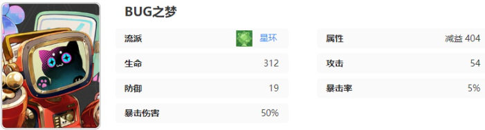 无尽梦回BUG之梦有什么技能