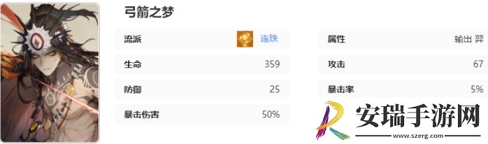 无尽梦回弓箭之梦有什么技能