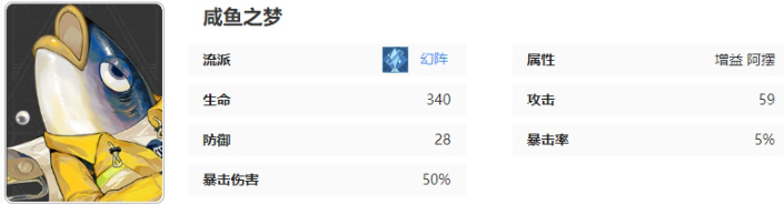 无尽梦回咸鱼之梦有什么技能