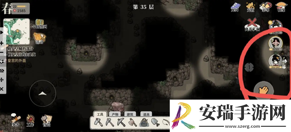 十洲繁华景矿洞解谜第35层怎么过关