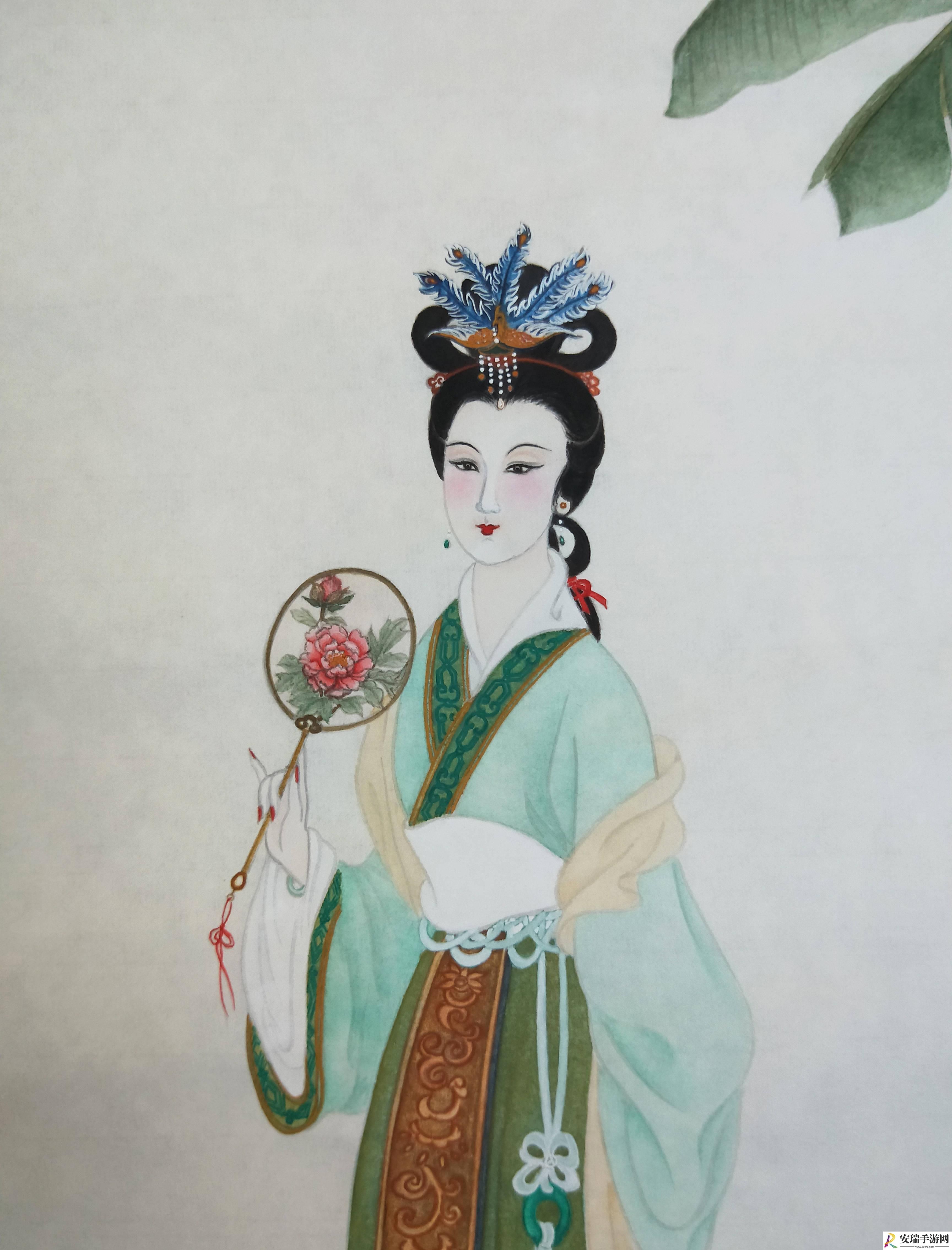 工笔美人