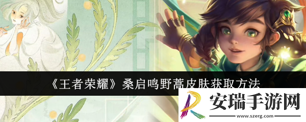 王者荣耀桑启鸣野蒿皮肤怎么获取