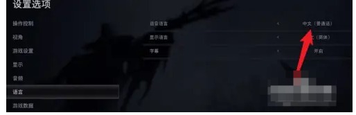 生化危机4手机版怎么调中文