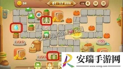 保卫萝卜3集市爬梯第19关攻略集市爬塔19层怎么过