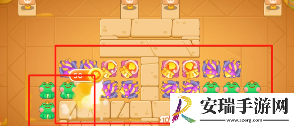 保卫萝卜4法老归来第85关怎么过关