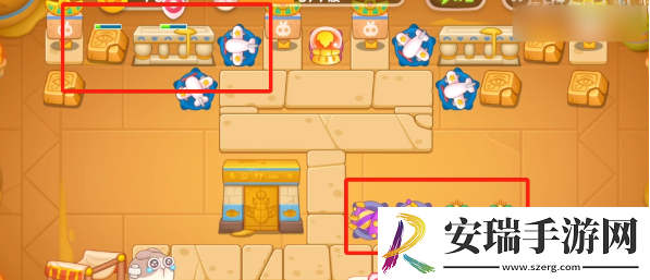 保卫萝卜4法老归来第85关怎么过关