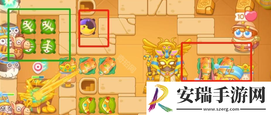 保卫萝卜4法老归来第90关攻略