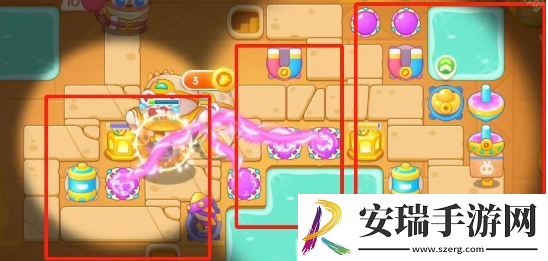 保卫萝卜4法老归来第89关攻略