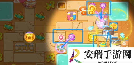 保卫萝卜4法老归来第89关攻略