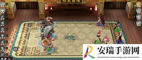 武道风云英雄怎么站位