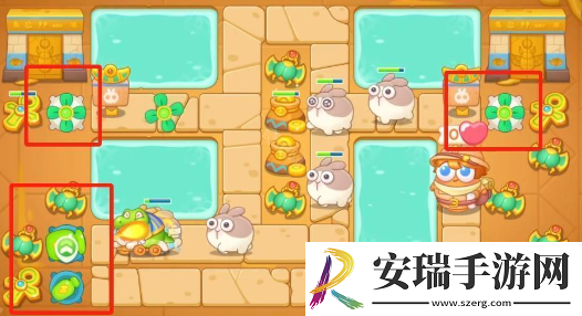保卫萝卜4法老归来第91关攻略
