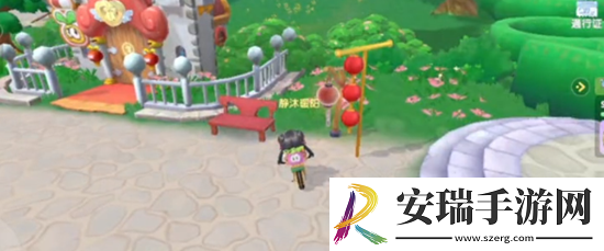 摩尔庄园兔子灯笼位置在哪里