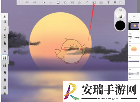 sketchbook怎么导入图片