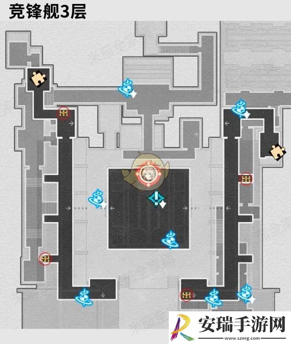 崩坏星穹铁道2.5新地图竞峰舰宝箱在哪