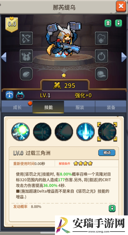 飞碟快闪那芮缇乌角色攻略