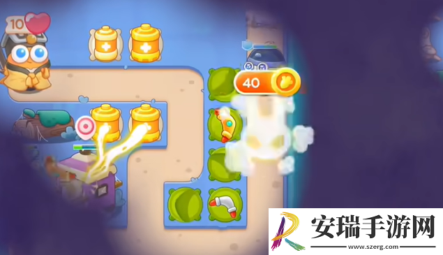 保卫萝卜4万圣奇妙夜第9关怎么通关