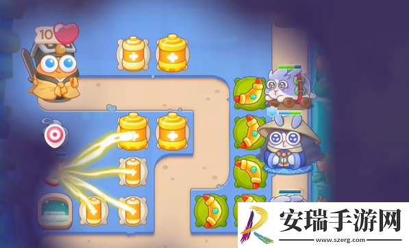 保卫萝卜4万圣奇妙夜第9关怎么通关